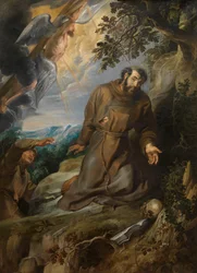 Franz von Assisi empfängt die Stigmata