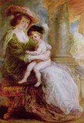 Helene Fourment (1614-73) und ihr Sohn Frans