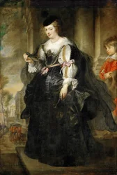 Hélène Fourment mit einer Kutsche
