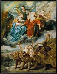 Das Treffen des Königs und der Maria de