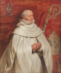 Matthaeus Yrsselius (1541-1629), Abt der Sint-Michiel-Abtei in Antwerpen, ca. 1624