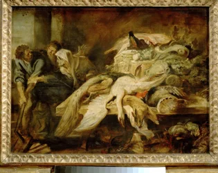 Philopoemen, General der Achäer, von einer alten Frau aus M