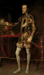 Porträt von Philipp II., König von Spanien, als Prinz