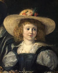 Rubens und seine zweite Frau Helene Fourment im Garten