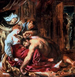 Samson und Delilah, ca. 1609-1610