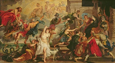 Die Apotheose Heinrichs IV. und die Proklamation der Regentschaft Maria de