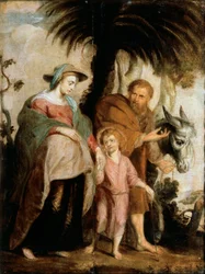 Die Rückkehr aus Ägypten, 1614