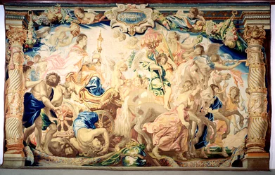 Der Triumph der Eucharistie (Wandteppich)
