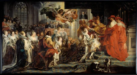 Die Krönung von Maria von Medici