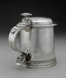 Bierkrug, um 1710