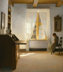 Lesendes Mädchen, 1901
