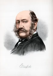Henry Somerset, 8. Herzog von Beaufort, britischer Peer, Soldat und Politiker, um 1890