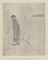 Karikatur von Phil May, aus den 1890er Jahren
