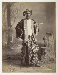 Ein burmesischer Mann, aus Ansichten von Burma
