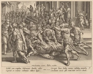 Die Verhaftung des Heiligen Paulus