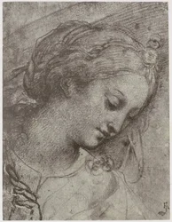 Carlo Dolci, Kopf der Jungfrau