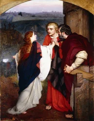 Maria Magdalena verkündet den Jüngern die Auferstehung, 1860