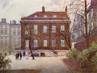 Garten von Nr. 10 Downing Street, 1888