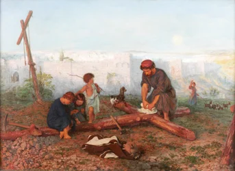 Wo sie ihn kreuzigten, 1862