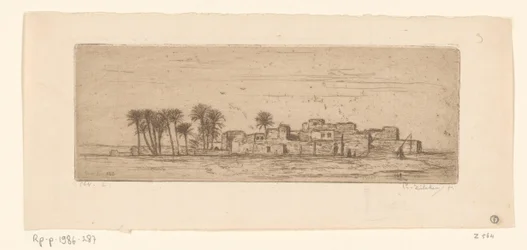 Ansicht von Côm Al-Akhdar