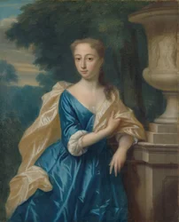 Justina Johanna Ramskrammer (1702-98), Ehefrau von Isaac Parker