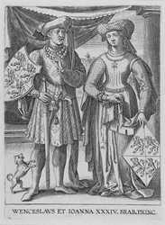 Wenzel I., Herzog von Luxemburg und Johanna, Herzogin von Brabant