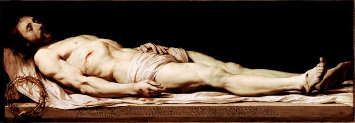 Der tote Christus, 17. Jahrhundert, 68 x 197 cm, Paris, Musée du Louvre