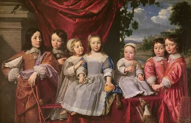 Die Habert de Montmort Kinder, 1649