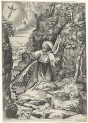 Franziskus von Assisi empfängt die Stigmata