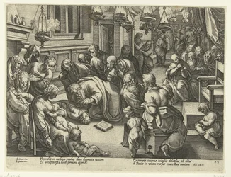 Paulus erweckt Eutychus