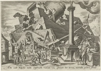 Die Zerstörung des Turms von Babel