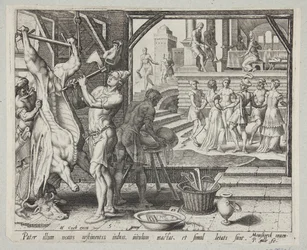 Die Schlachtung des gemästeten Kalbes