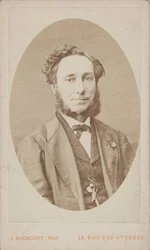Porträt des Geigers und Komponisten Camillo Sivori 1815-1894