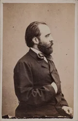 Porträt des Dirigenten und Komponisten Angelo Mariani