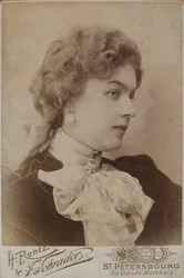Anastasya Dmitrievna Vyaltseva 1871-1913, Mitte der 1890er