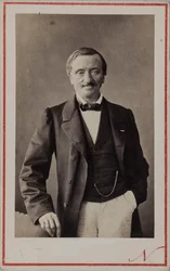 Porträt des Komponisten Antoine Elwart 1808-1877, ca. 1860