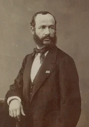 Porträt des Geigers und Komponisten Henri Vieuxtemps 1820-1881, 1870er