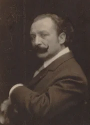 Porträt des Komponisten Xavier Leroux 1863-1919, 1910