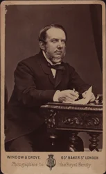 Porträt des Komponisten Michael William Balfe 1808-1870