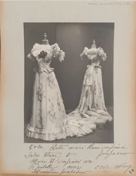 Albumseite: House of Worth, Ballkleid