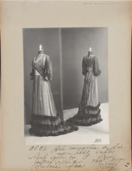 Albumseite: House of Worth, Kleid