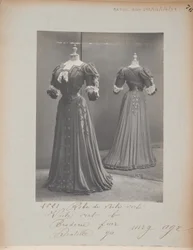 Albumseite: House of Worth, Kleid