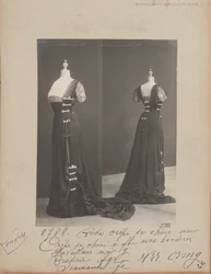 Albumseite: House of Worth, Abendkleid