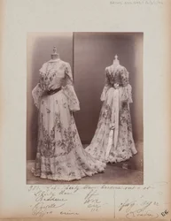 Albumseite: House of Worth, Abendkleid