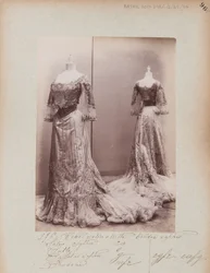 Albumseite: House of Worth, Abendkleid