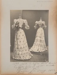 Albumseite: House of Worth, Abendkleid