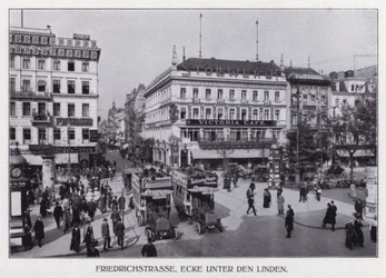 Berlin: Friedrichstraße, Ecke Unter den Linden