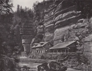 Edmundsklamm, Blockhaus