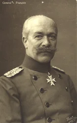 Hermann von François, deutscher Infanteriegeneral des Ersten Weltkriegs (s/w Foto)