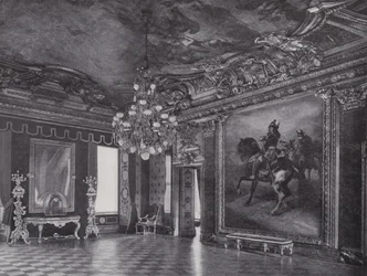 Königliches Schloss, Das rote Adler-Zimmer